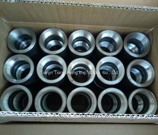 A105n NPT Screw Threaded Forged Steel Half Coupling