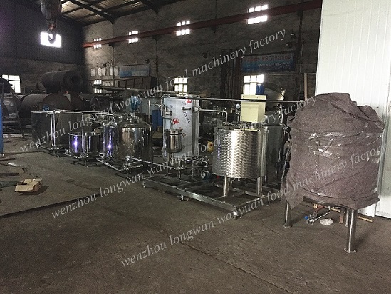 500L/H Fresh Milk Processing Line/ Production Line