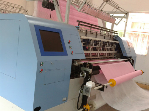 High Speed Computerized Lock Stitch Multi Needle Quilting Machine for Home Textile