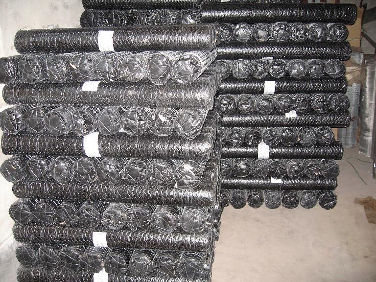 Galvanized and PVC Coated Hexagonal Wire Mesh