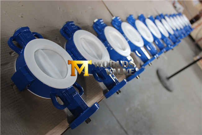 Full PTFE Lined Butterfly Valve