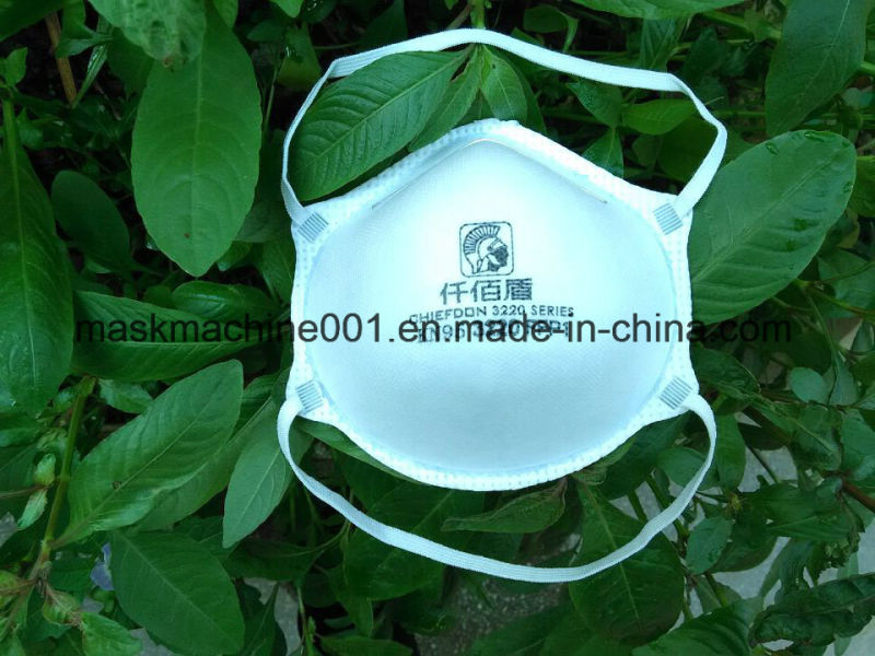 Ultrasonic Medical Nonwoven Disposable N95 Cup Dust Mask Making Machine