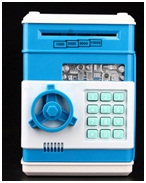 Promotional Mini Password Safe Piggy Bank, Painted Large ATM Electronic Momeny Box