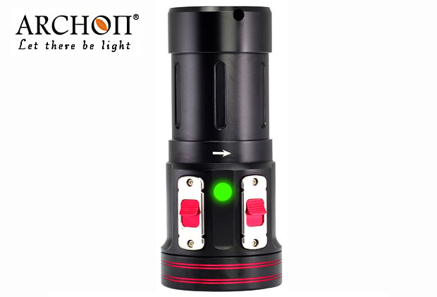 Magnetical Switch CREE LED Scuba Diving Flashlight