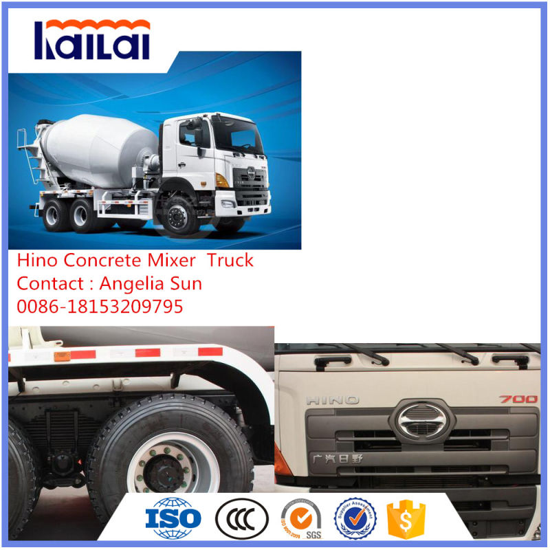 Hino 6X4 Concrete Mixer Truck in Good Quality with Japanese Technology