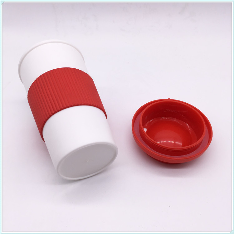 400ml Double Wall Plastic Coffee Mug (SH-PM18)