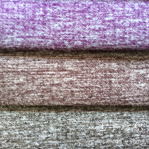 Polyester and Nylon Decorative Linen Fabric for Upholstery