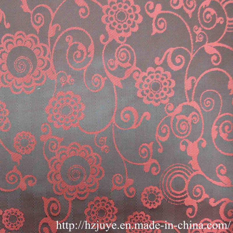 Polyester Jacquard Lining Fabric for Fashion Apparel (JVP 6351A)