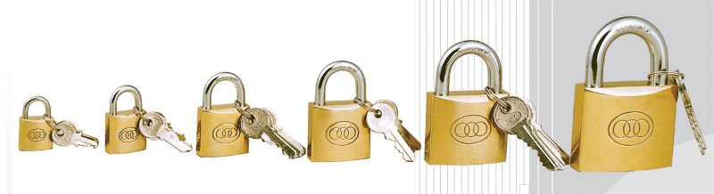 Thick Type Brass Padlock (BMP-362, BMP-363, BMP-364)