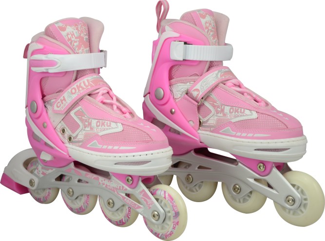 PU Wheel Pink Children Roller Skate