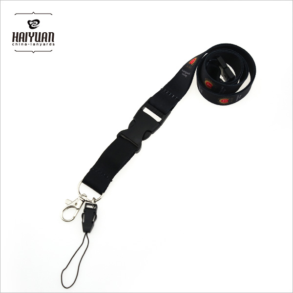 Full Color Heat Transfer Polyester Lanyard with Metal Hook