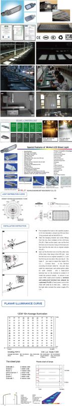 37W CE Approved LED Street Light