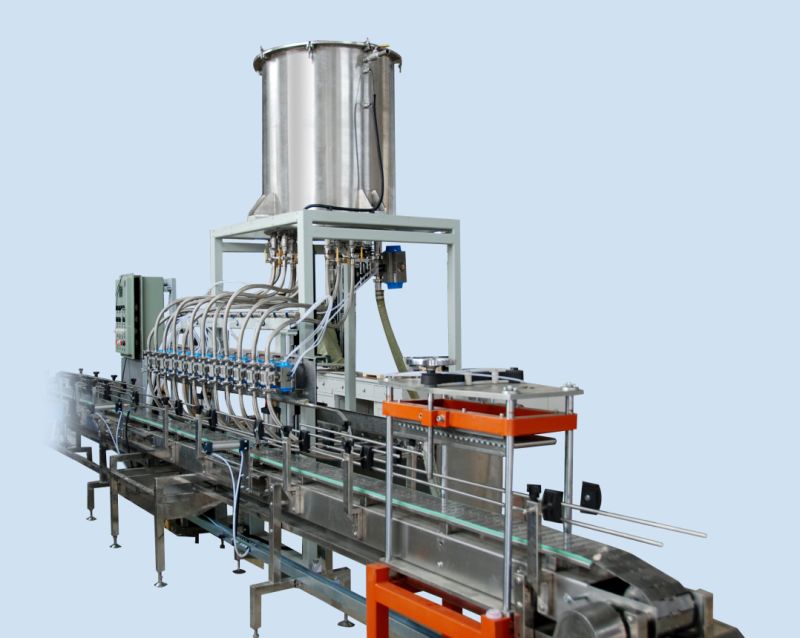 Automatic Linear Juice Filling Sealing Machine Labeling Machine