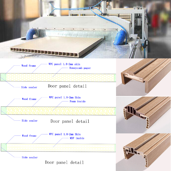 New Style Interior Door/Timber/PVC/WPC (WDH01)