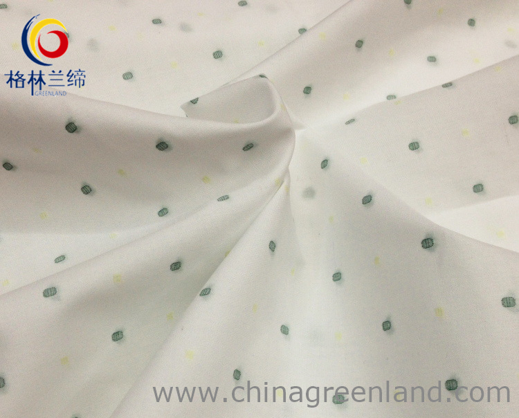 80s 100%Cotton Jacquard Yarn Dyed Fabric