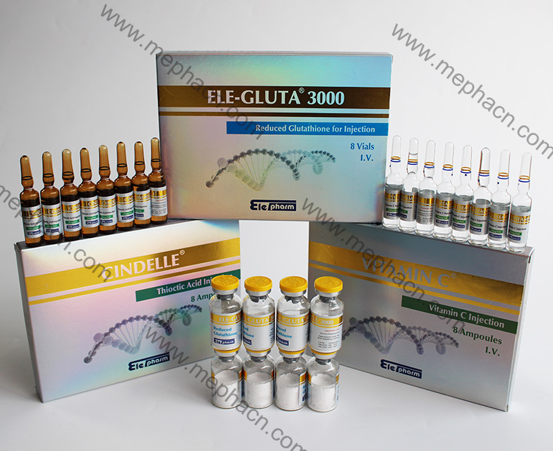 Best Whitening Effect Cindelle Injection +Glutathione Injection 3000mg + Vc Kit