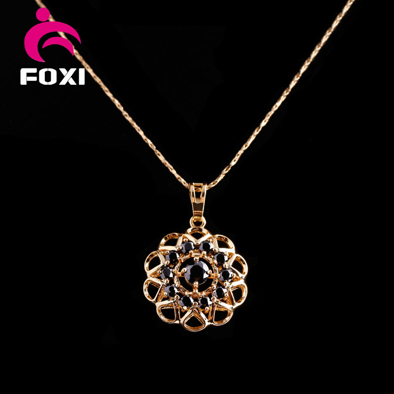 2016 New Arrive 18k Gold Korea Necklace Made in China