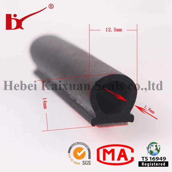 EPDM Extruded Foam Rubber Strip with Good Quality