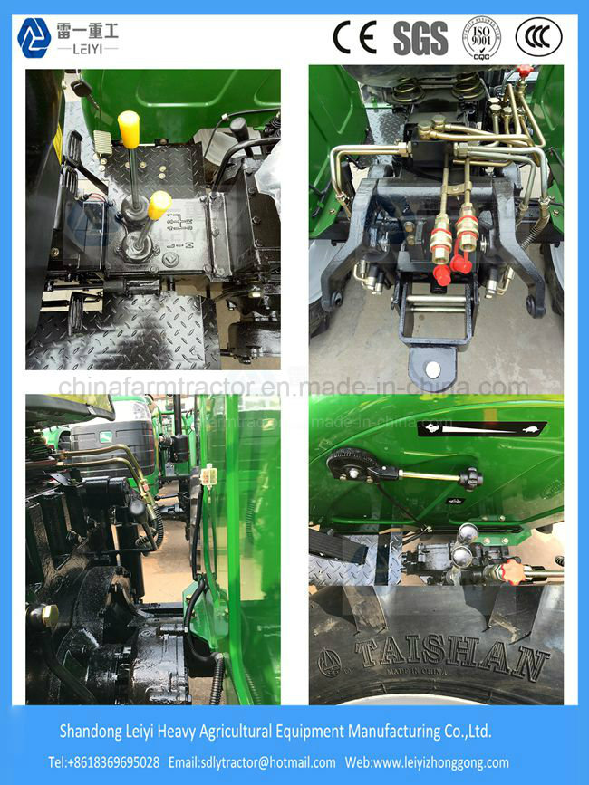 China Supplier Wheeled Agricultural/Deutz/Yto/Garden/Mini Tractor for Farm Use (40HP/48HP/55HP/70HP/125HP/135P/140HP/155HP)