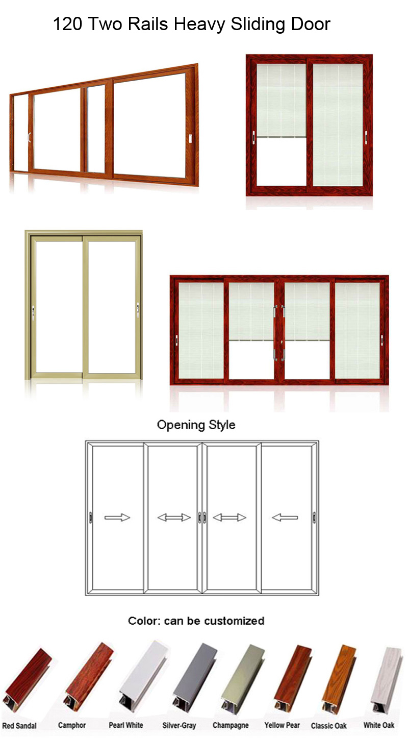 Feelingtop High Anti-Theft Aluminum Metal Door with 2.0mm Thickness (FT-D120)