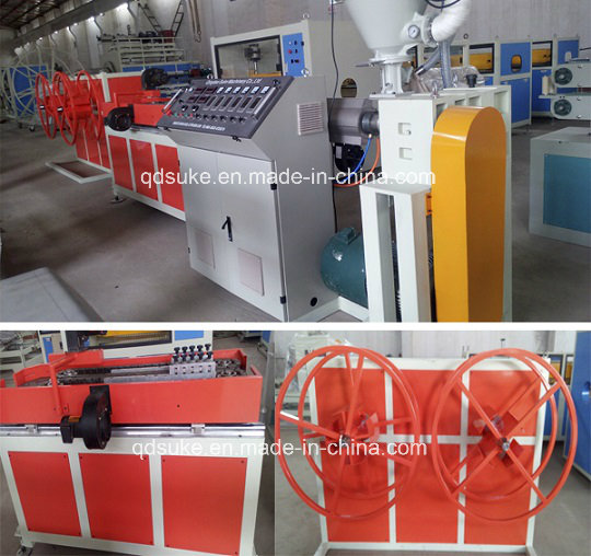 PE/PVC Single/Double Wall Corrugated Pipe Production Extrusion Machine Line