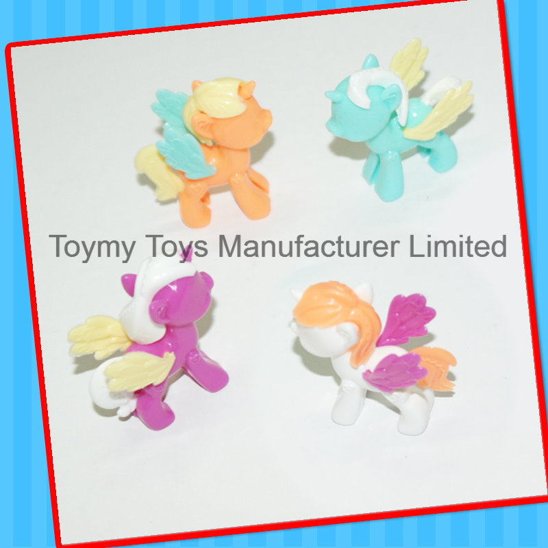 2016 Sales Promotion Lovely Mini DIY Assembly Plastic Horse Toy