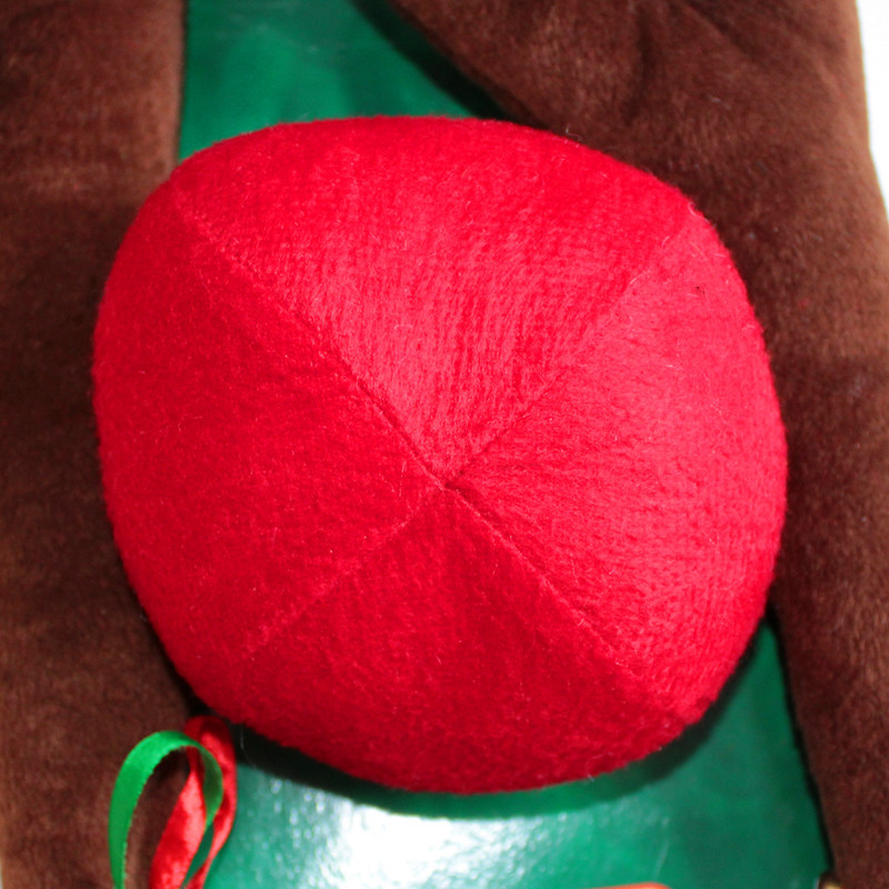 Brown Color Christmas Car Decoration Antler