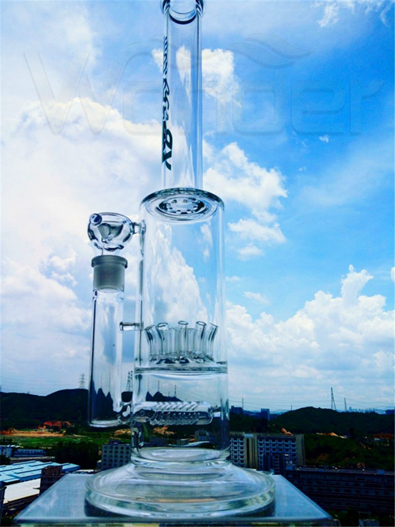 Pictured with Sky Transparent Glass Water Pipe with Beautiful View