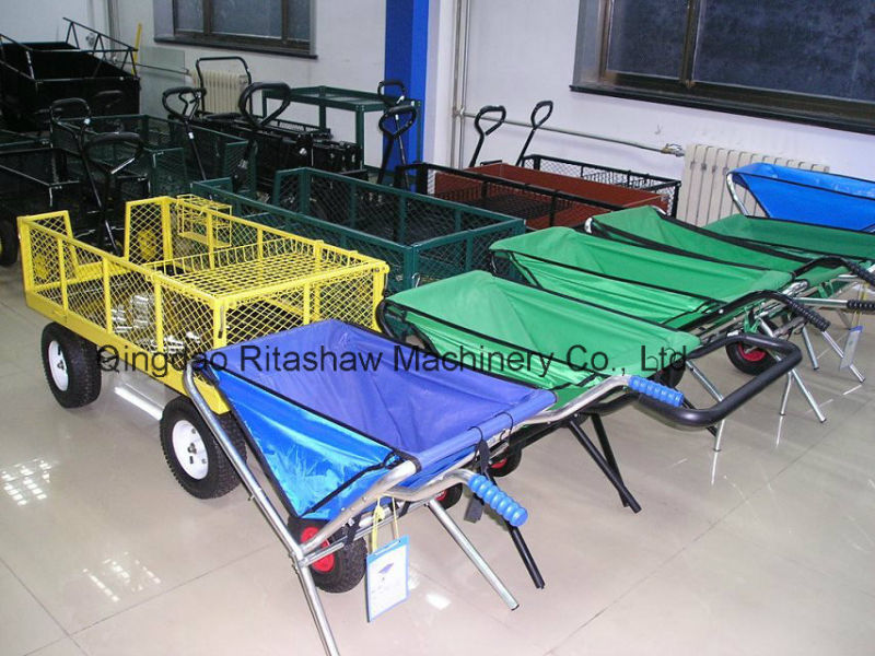 Nylon Material Folding Hand Barrows Tool Cart Wb0400