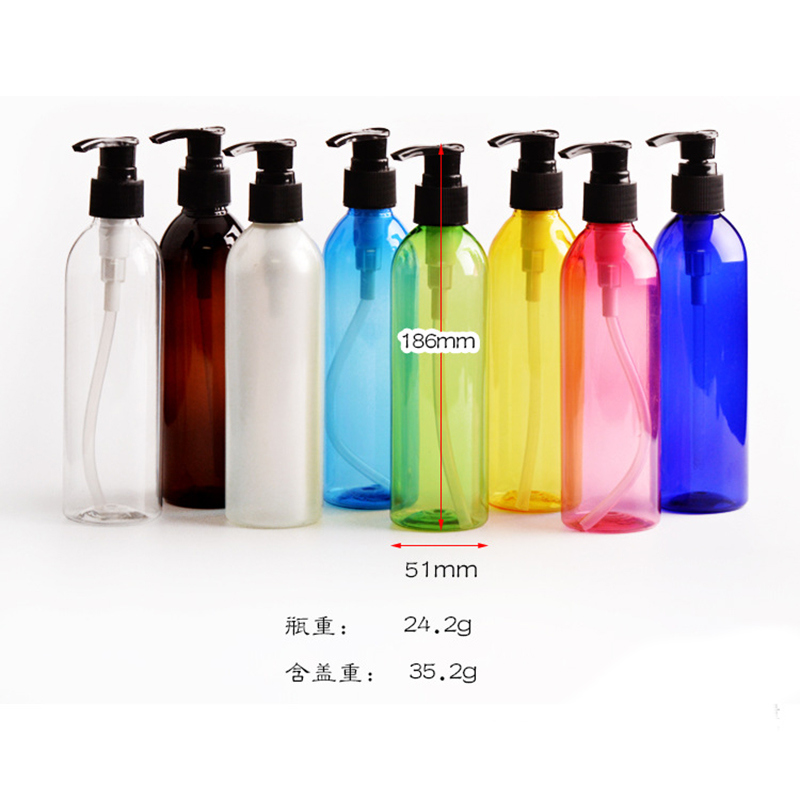 300ml Pet Plastic Bottle for Cosmetic Shampoo Lotion (NB07)