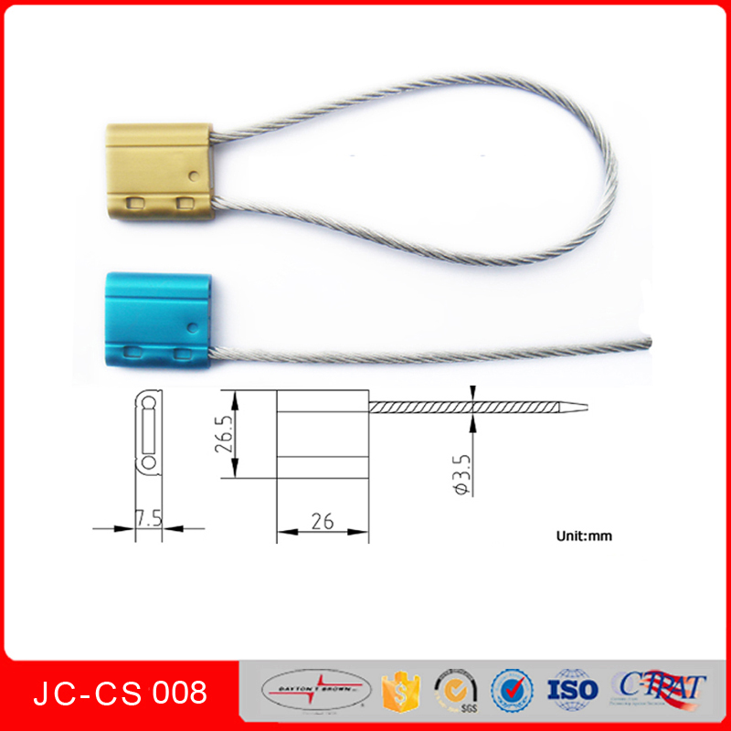 Jccs-008 High Quality Security Cable Seals for Railcars