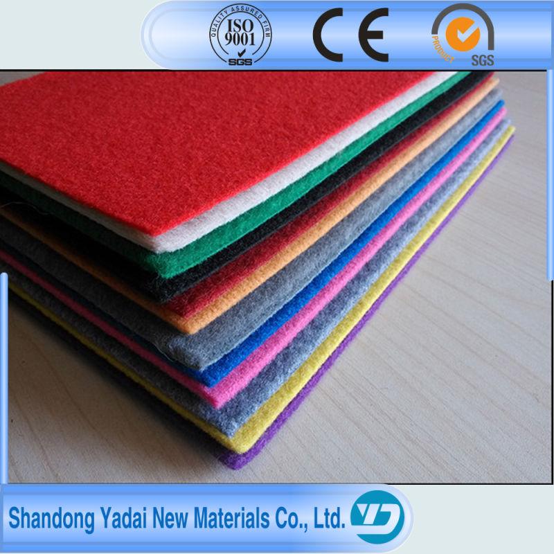 Moquette Polyester Needle Punch Non-Woven Printed Plain Carpet for Exhibition Floor