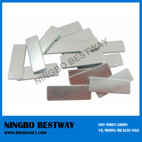 N35 Zn L20*20*1.5mm Neodymium Block Magnets