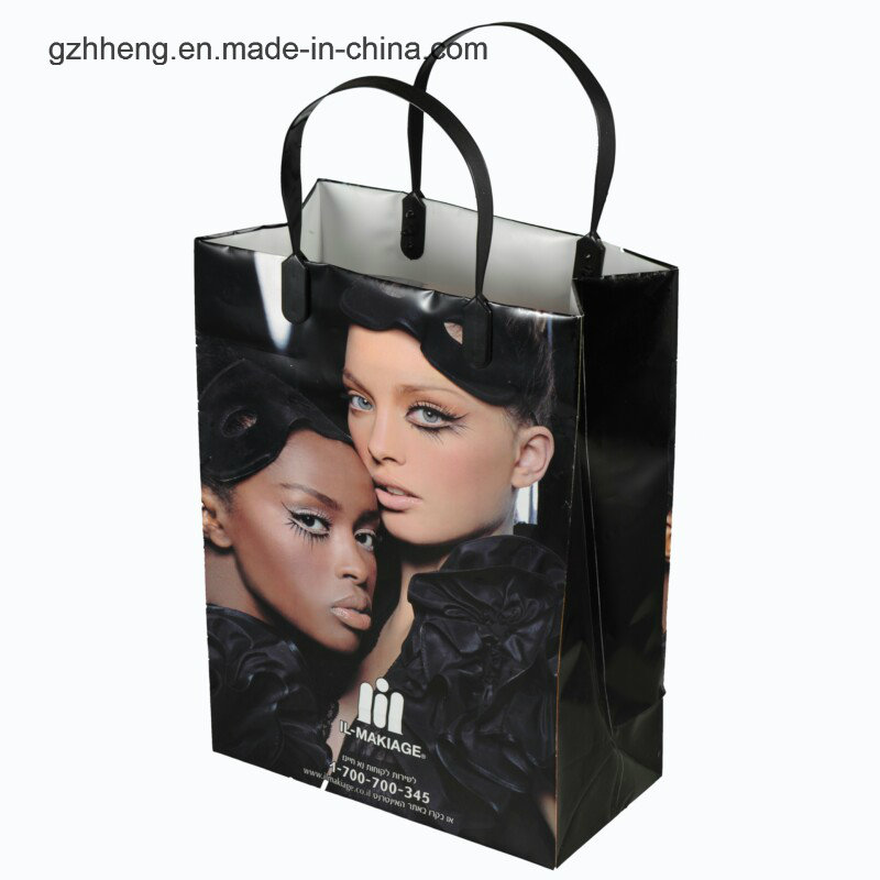 silk printing gift plastic bag (shopping gift bag)