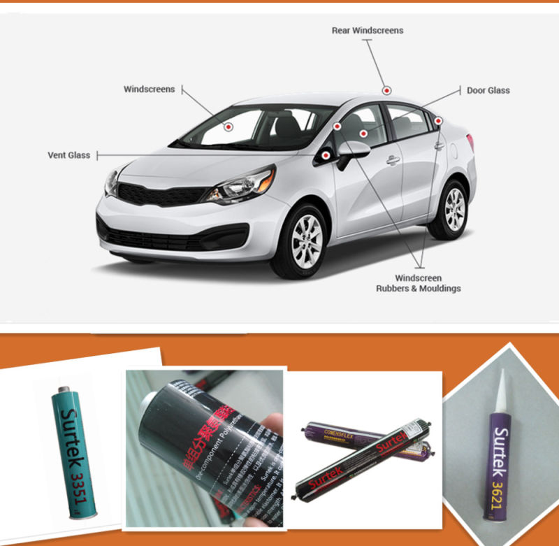 PU (Polyurethane) Windscreen Replacement Adhesive Sealant (Surtek 3351)