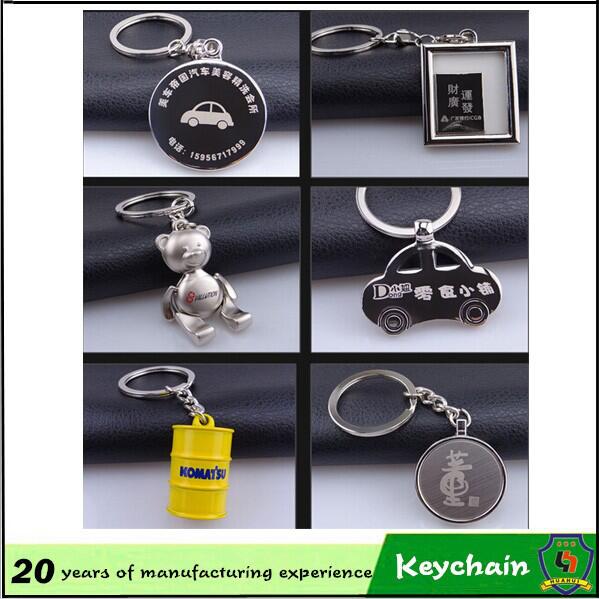 Hot Sale Vehicle Bus Key Chain with Laser Logo