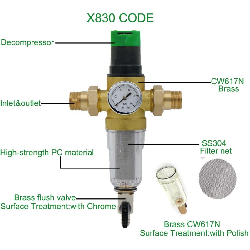 X830 Water Pre Filter System