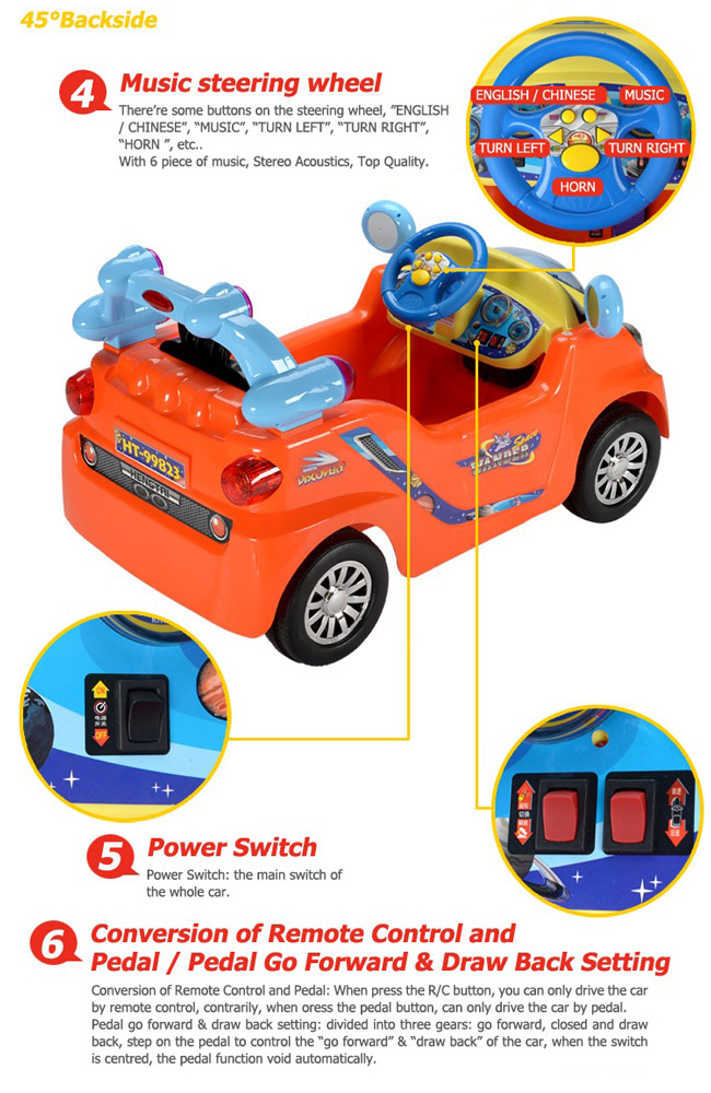 Kids Electric Toys Ride on Car (H0006114)