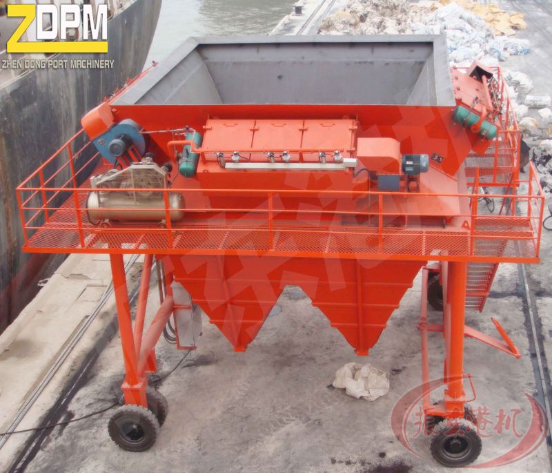 Rail Mounted Unloading Hopper for Sale China Supplier