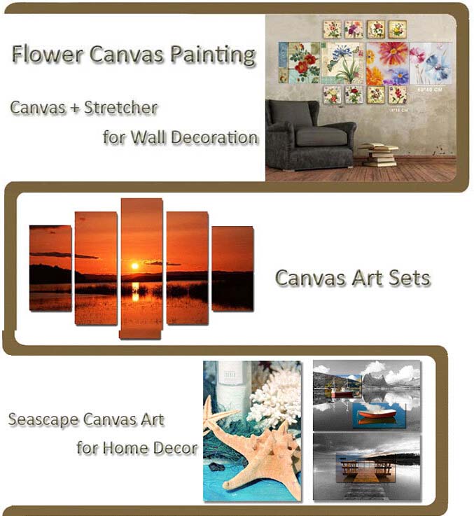 Wall Art Canvas Printing Blossom Oil Canvas Painting