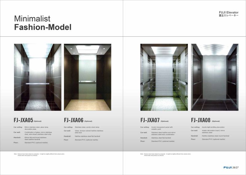 FUJI 10 Persons Minimalist Passenger Elevator Lift