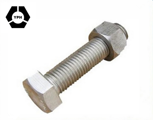 DIN609 DIN610 Hexagon Head Fitted Bolts with Long Threaded Portion