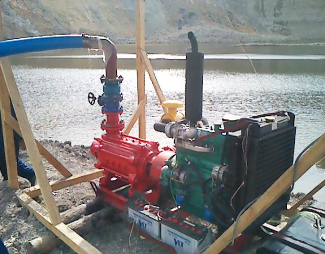 Automatic Fire Fighting Water Pump with Diesel