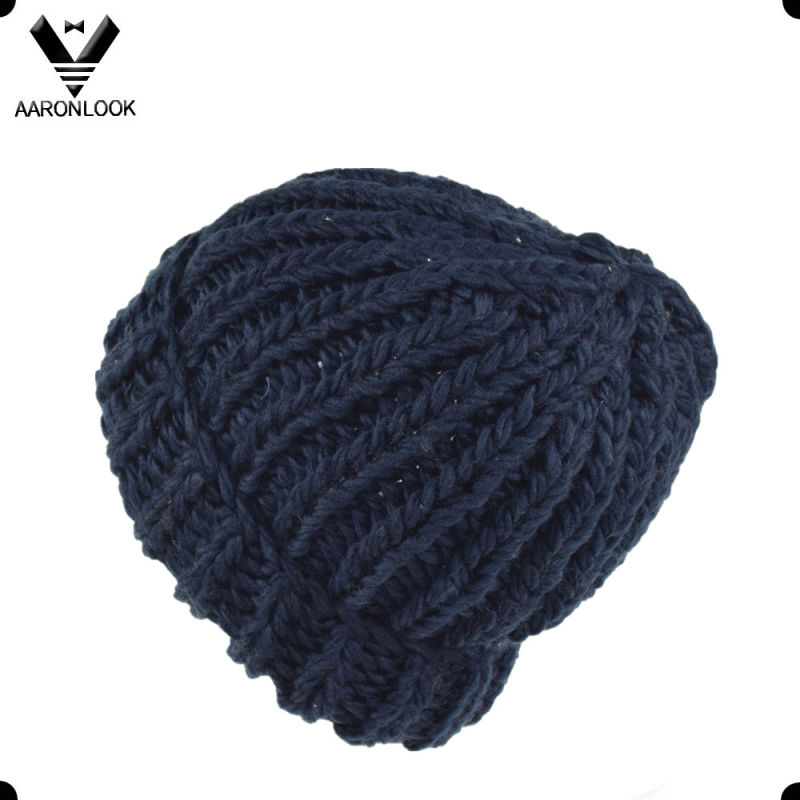 Fashionable Winter Thick Crochet Knitted Hat