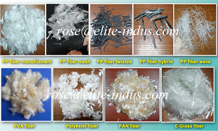 Polypropylene Fiber Monofilament for Concrete Wall