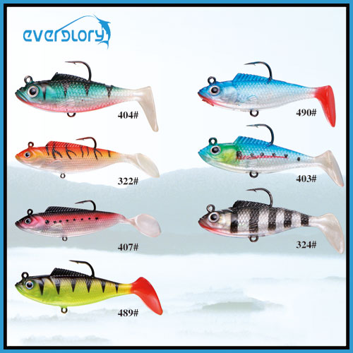 2'/3'/5' Different Color Soft Lead Fishing Fishing Lure