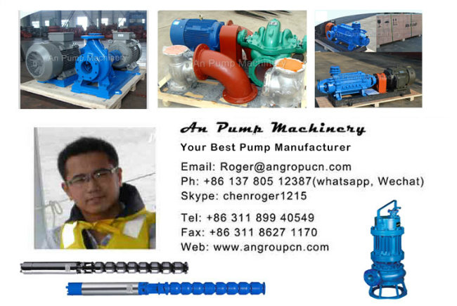 Heavy Duty High Pressure Multistage Vertical Turbine Mine Submersible Water Pump