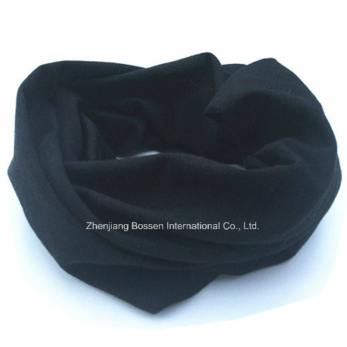 Custom Made One Color Dyed Polyester Multifunctional Outdoor Sports Neck Tube Headscarf