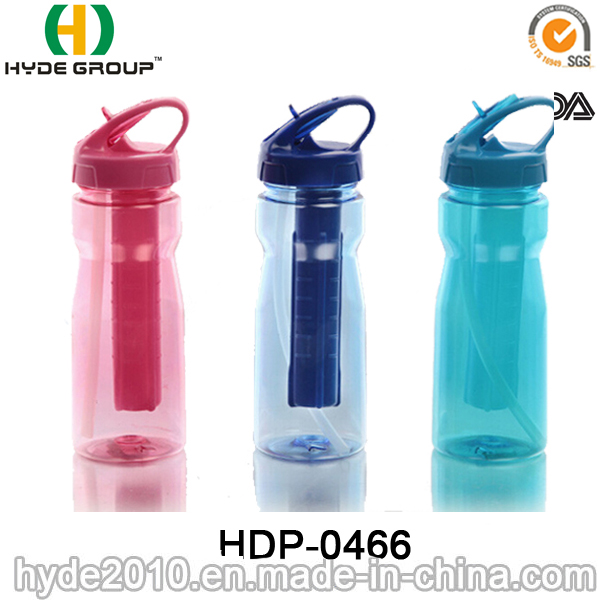 Tritan Sport Water Bottle with Straw and Ice Sticker (HDP-0466)