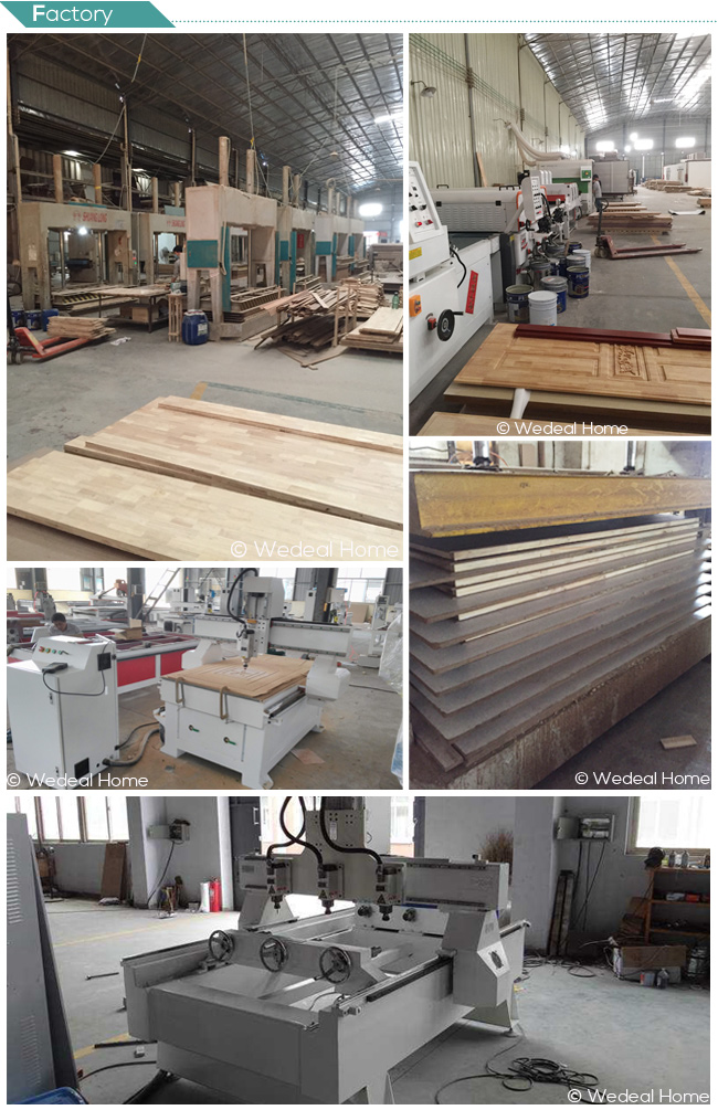 Melamine MDF Wood Door for Project with Customized Design (WDP2002)